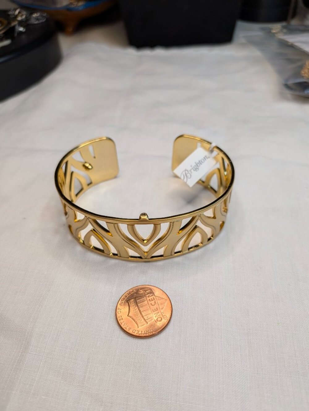 Brighton Christo Moscow Narrow Cuff Bracelet